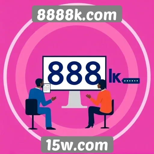 Acessibilidade e suporte ao cliente em 8888k.com